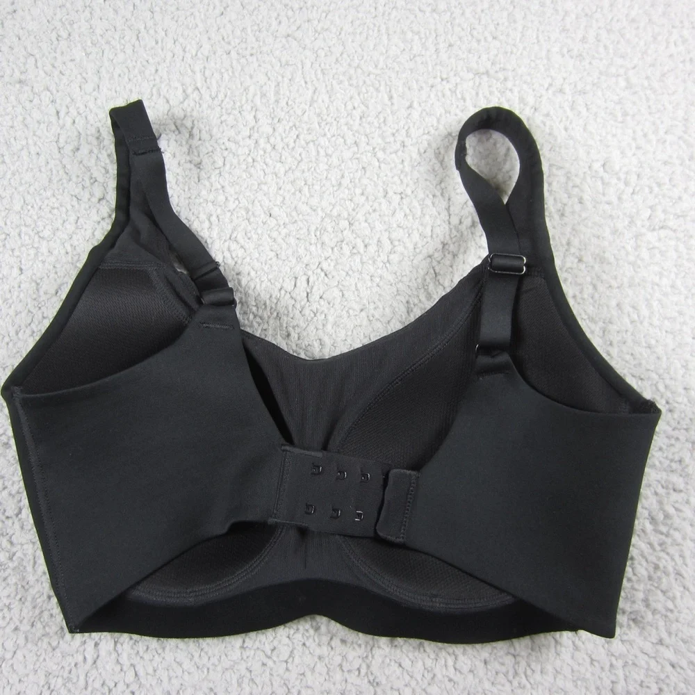 Nike DRI-FIT Sport Bra womens XS Black Stretchy Comfy Gym Yoga Run Comfy - Picture 5 of 16